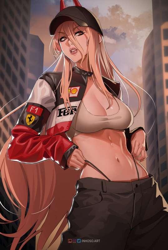 Casual Power from Chainsaw Man