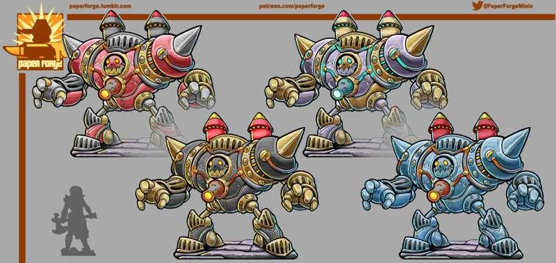 Golem pack color variants!