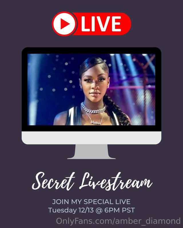 **You’re Invited!** I’m hosting a secret livestream for only..