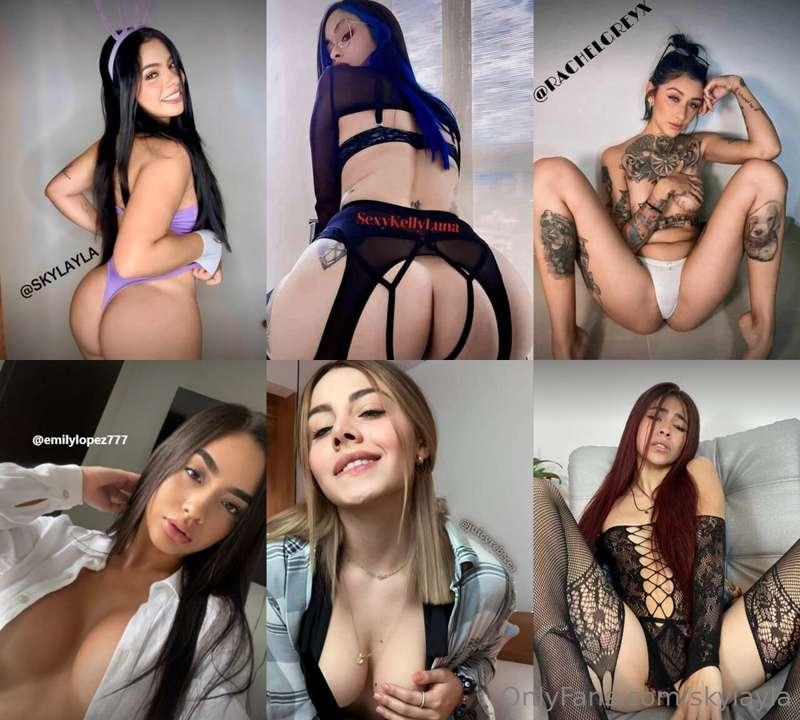 👅𝙁𝙍𝙀𝙀 𝙒𝙀𝙏 𝙋𝙐𝙎𝙎𝙄𝙀𝙎💦🖤⚠️ @SKYLAYLA ⚠️🖤✨😈💙 @SEXYKELLYLUNA 💙😈💦✨😈 ..