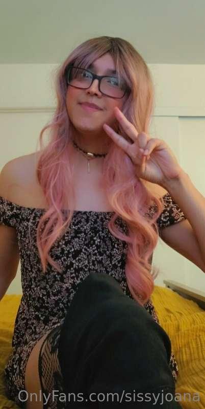 Thanks for the new hair baby, love you. Accepting Christmas ..