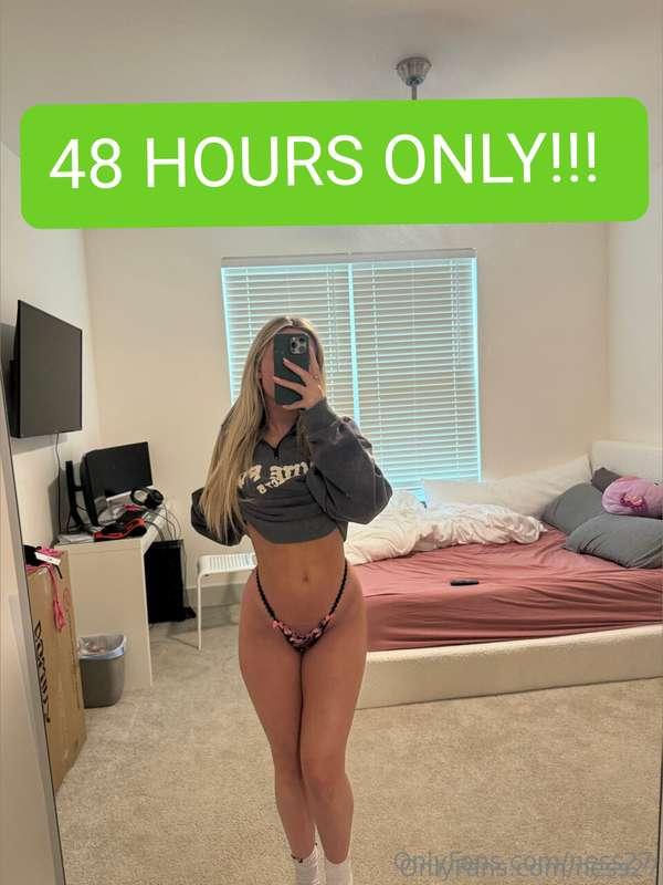 GUYS!! I ***discounted*** a bunch of my **locked wall posts*..