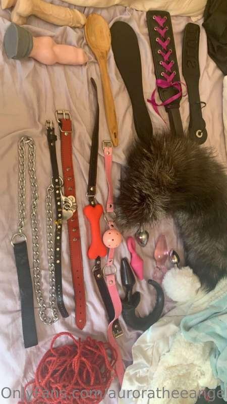 What toy should I use first? 😈