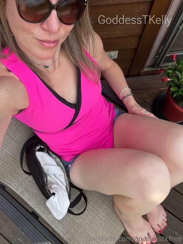 I stuck my socks in my purse, but I think they belong in you..