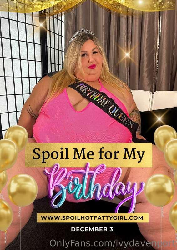 Spoil Me for My Birthday!

My wishlist can be found at www.S..