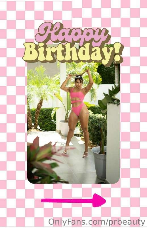 Thank you for all of the birthday wishes babes.
Several of y..