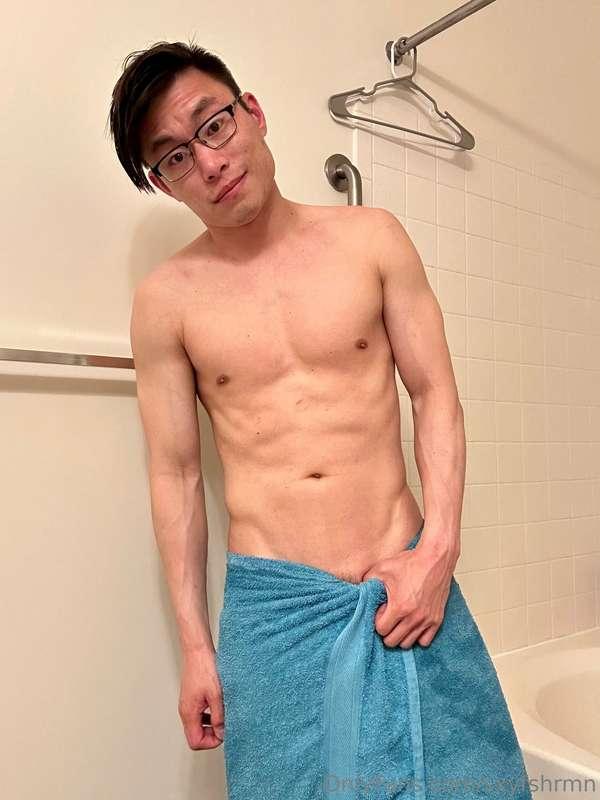 Towel Tuesday!!! There’s something about the way my balls ha..