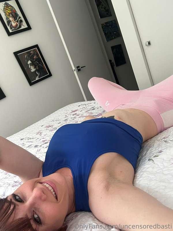 just me on my day off before my run ☺️