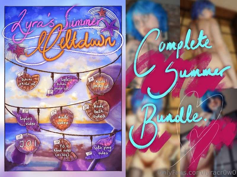🌊🏖️ SUMMER MELTDOWN BUNDLE 2025! (worth $120+ !) 🏖️🐚my HUGEE..