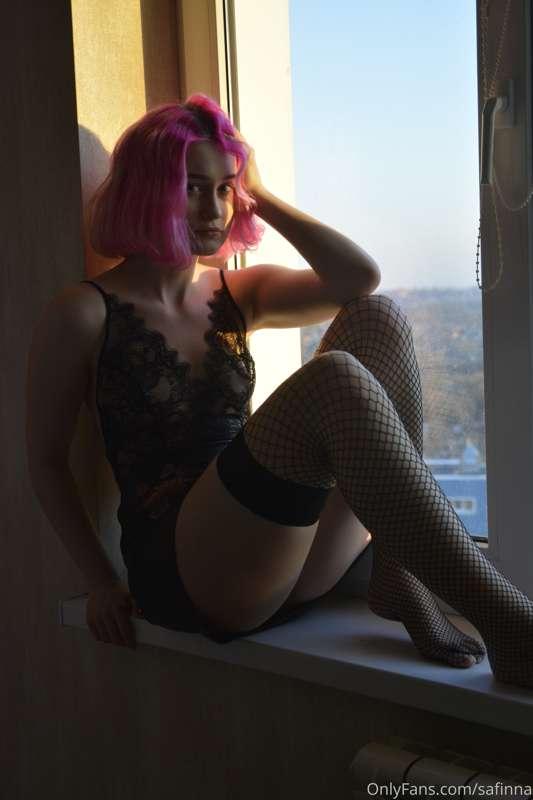 Some photos in black outfit hehe