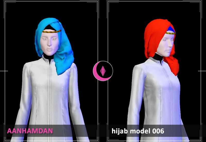 AANHAMDAN HIJAB MODEL 006