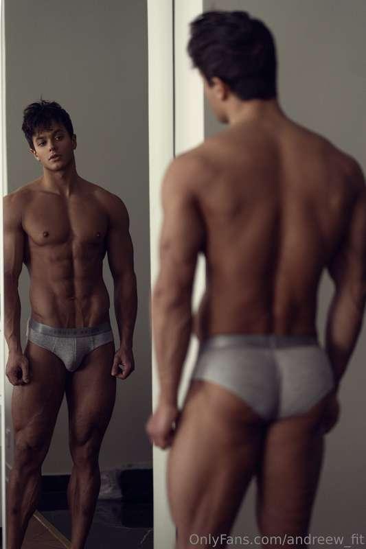How long you gonna stare at this bulge before you admit you ..