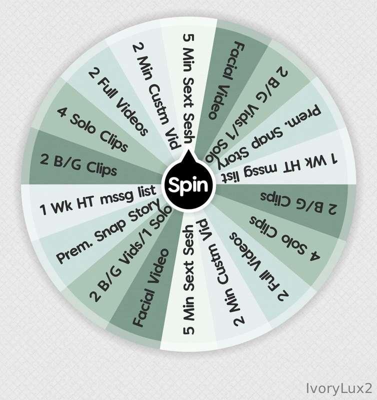 $8 per spin 🩷 

Tip and I’ll reveal your prize! 😏