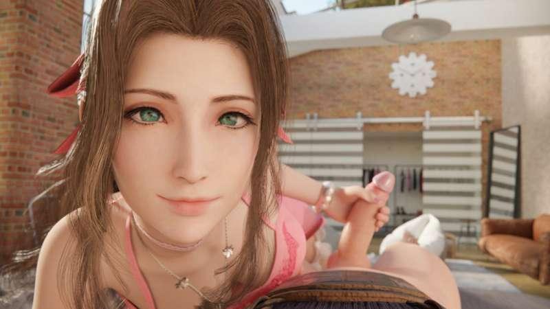 Date with Aerith (7 images)