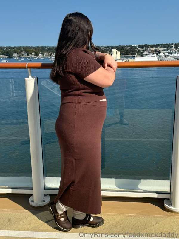 have I been waddling around the ship eating all day?? yes. a..