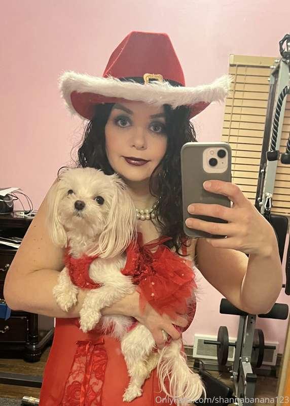 Merry Christmas from My Doggy and Me!!