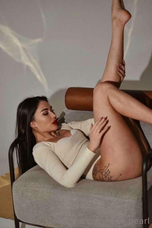 You can be sexy in any position, I can lie on this chair and..