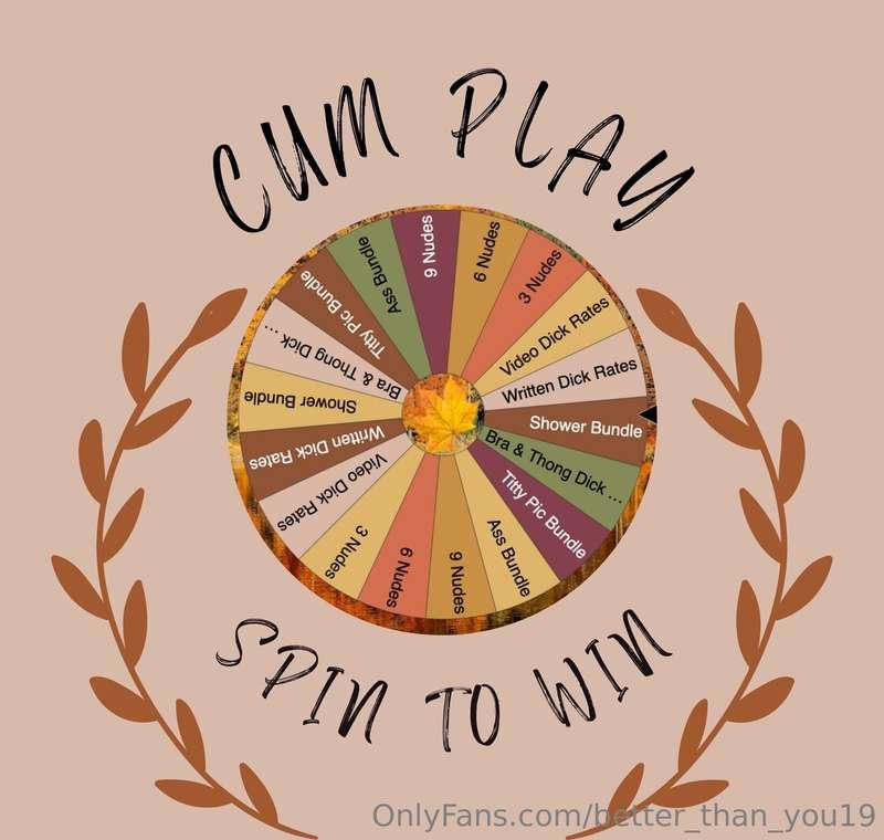 🎡SPIN TO WIN!! 🎡Every spin wins a prize! Tip $5 for 1 spin o..