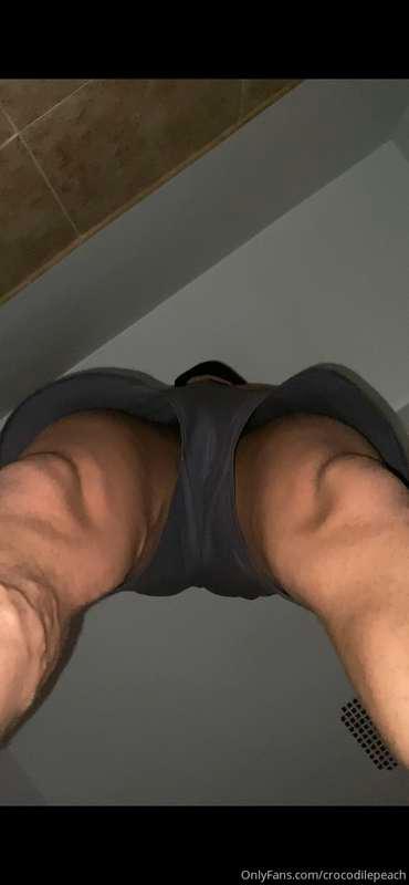 Just a tease. You get to see up my shorts when you subscribe..
