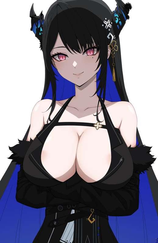 Nerissa, but without her shirt