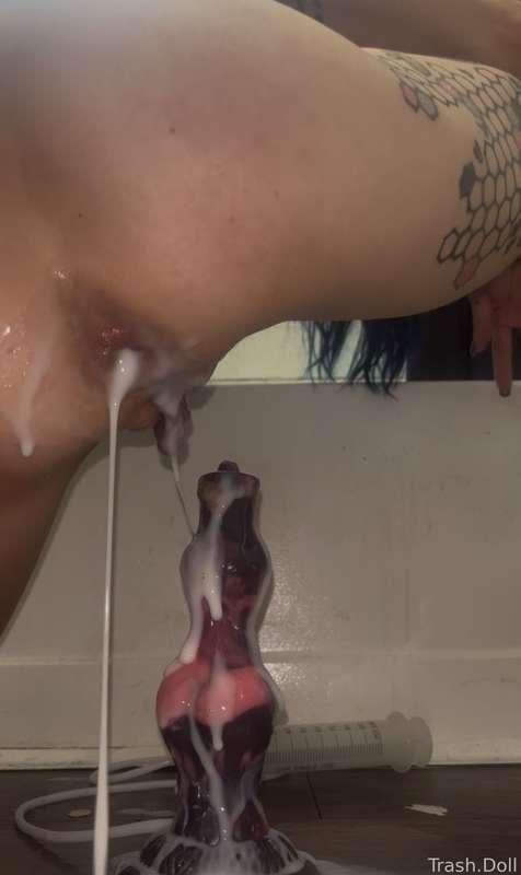 I used cum lube for the first time ever ….
Note to self 
… must enema before anal cum lube 🙈🙈🙈🙈🙈🙈🙈 
Um 

On that note … DIRTY BOYS!!! … . I have a new video link for you 🤷‍♀️
Tip 30 anywhere, for a link to the full dirty video that I can’t post here .
Tip 60 for a link to 10+ dirty videos 
Why so “high” bro that shits embarrassing .. literally 
