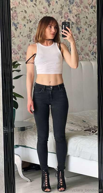Feeling confident and ready for the day ahead 😝