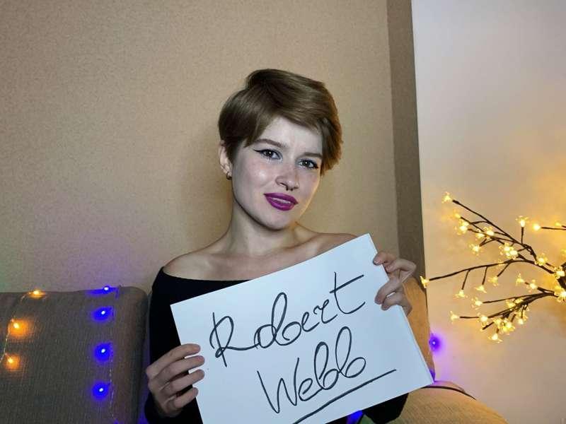 Signature for Robert Webb <3