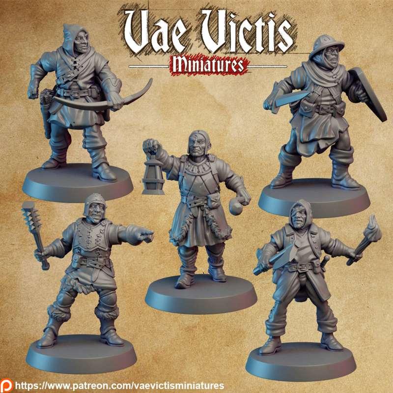 Last teaser! Pre-built, and modular mercenaries!