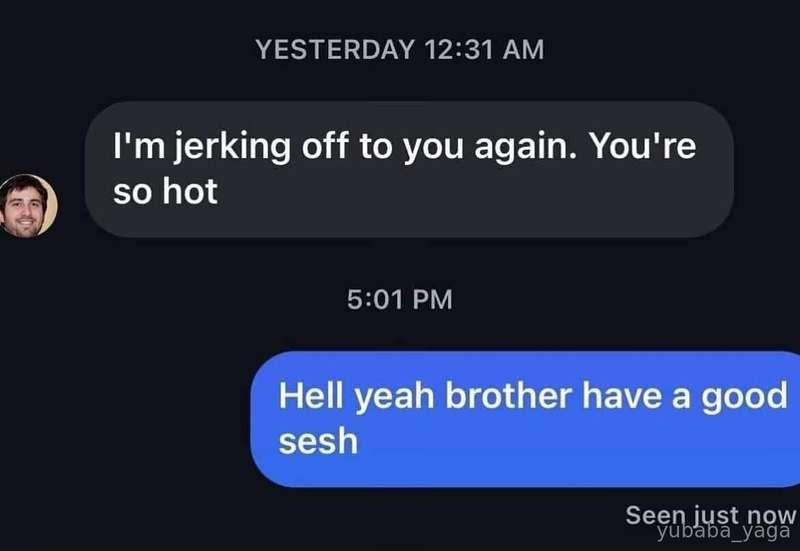 If you’ve ever wondered why my DM replies are weird, it’s bc..