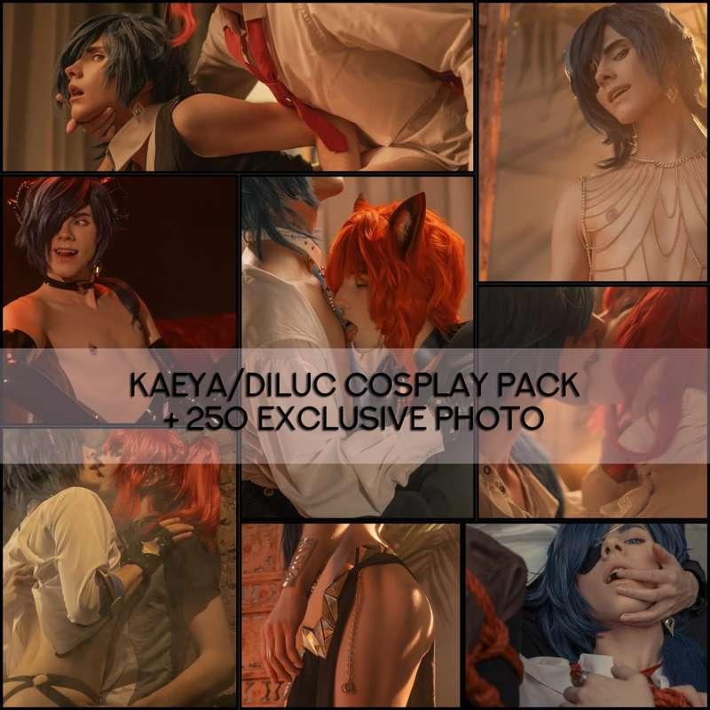 Kaeya/ Diluc Cosplay Pack