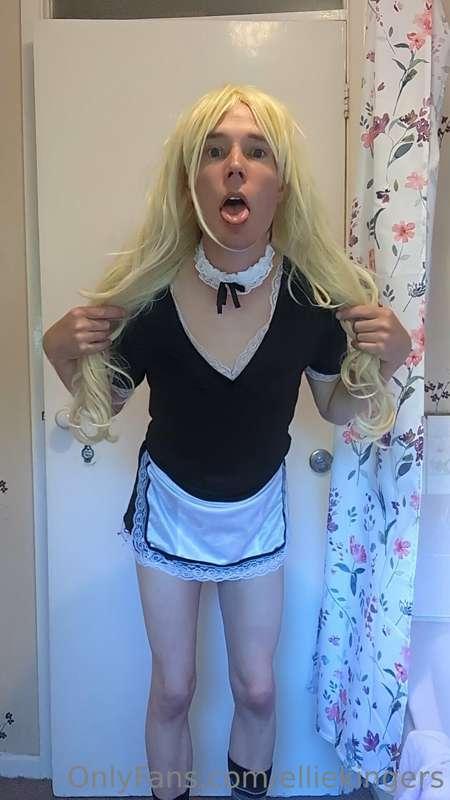 I take my sissy maid duties very seriously