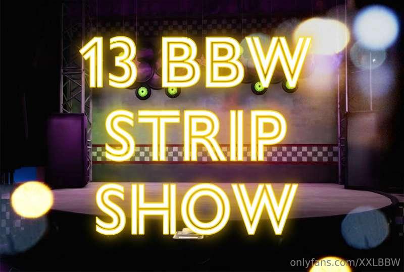 Want to watch me strip for you honey? Unlock this BBW Strip ..