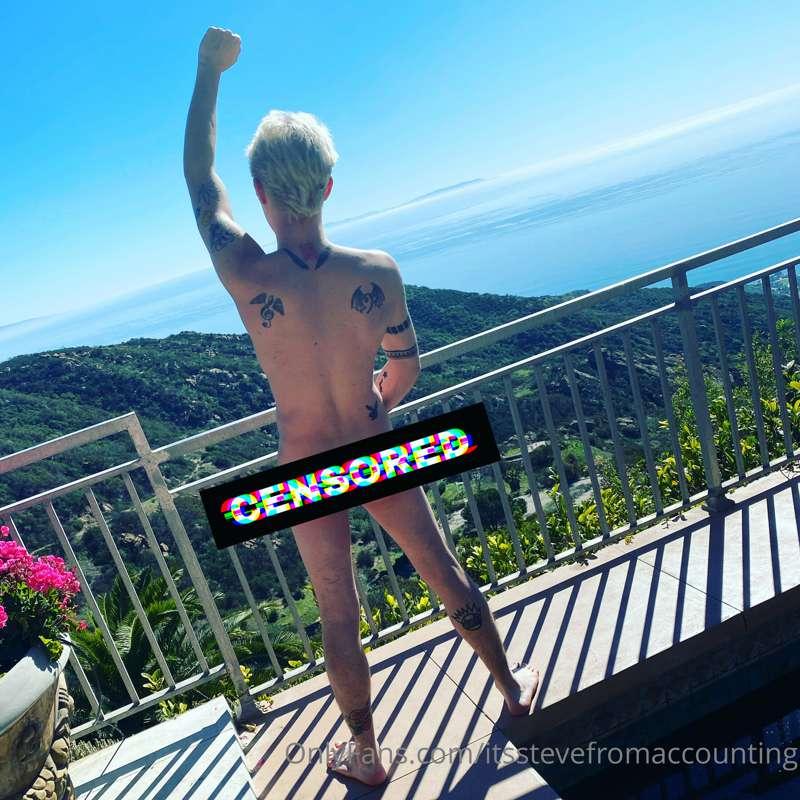 “So how are you liking Malibu so far, Steve?”
Me: