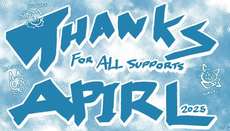 Thank you so much for support April 2025