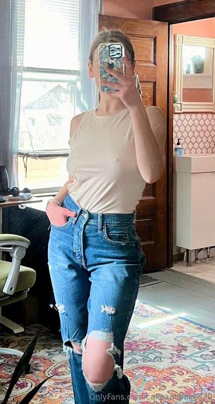got some new jeans :)