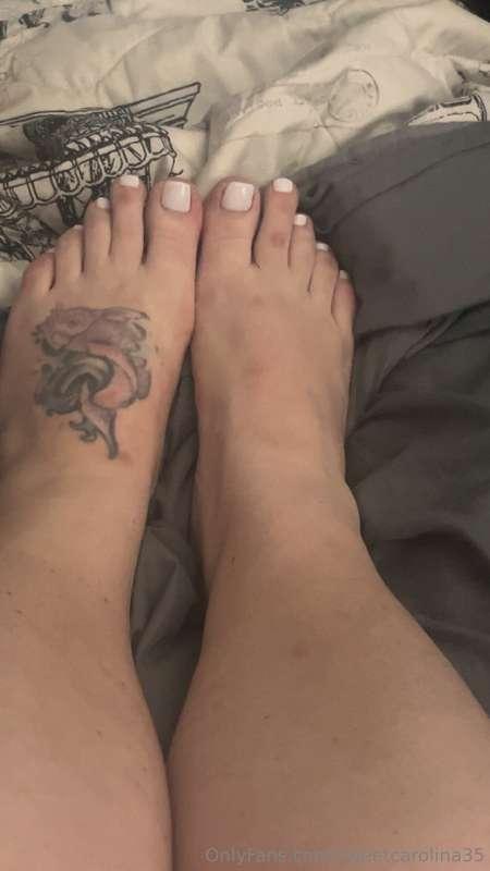 I’m thinking of getting my toes done tomorrow. Which means t..