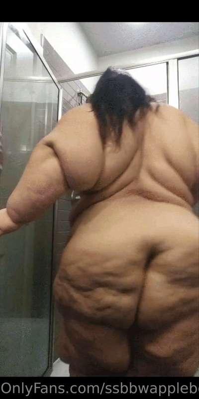 Shower video coming tomorrow come check out my 80 inch booty..