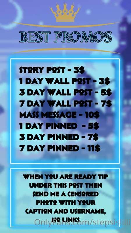 💙 Here’s a menu for the creators who asked 💙