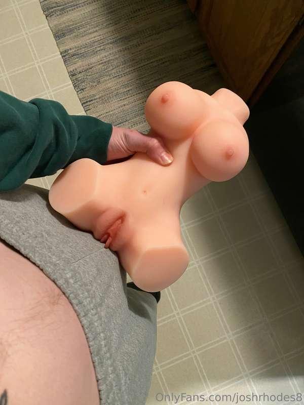 New toy came in the mail today. Getting horny just thinking ..