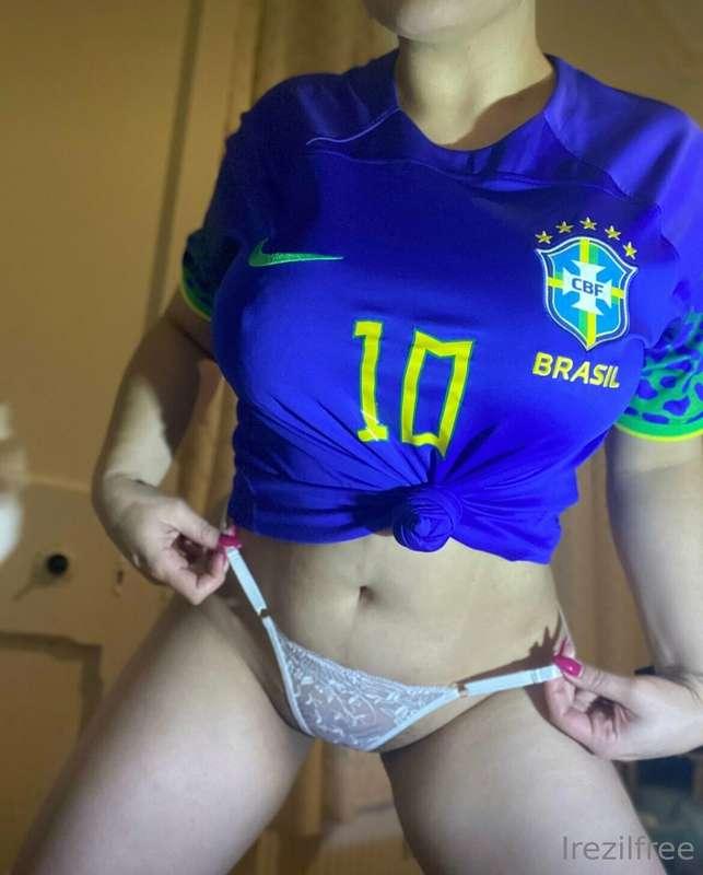 Brazils first game in the World Cup today! To celebrate I’m ..