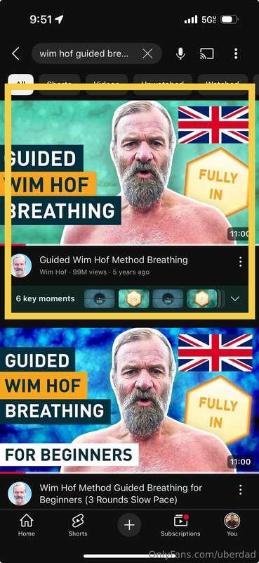I almost forgot here is a link to the Wim Hof guided breathi..