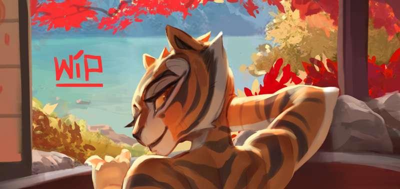 Hot Tigress Springs | wip 2