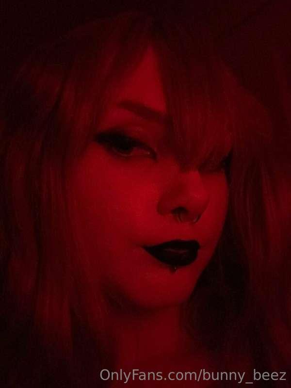 New cute purple lingerie set with sexy red lighting