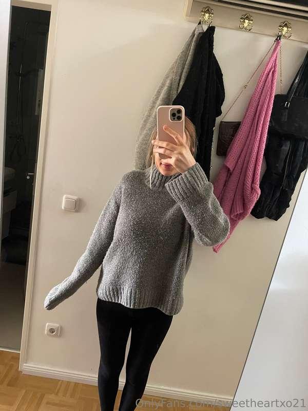 It’s been so chilly in Germany so that’s been my outfit for ..