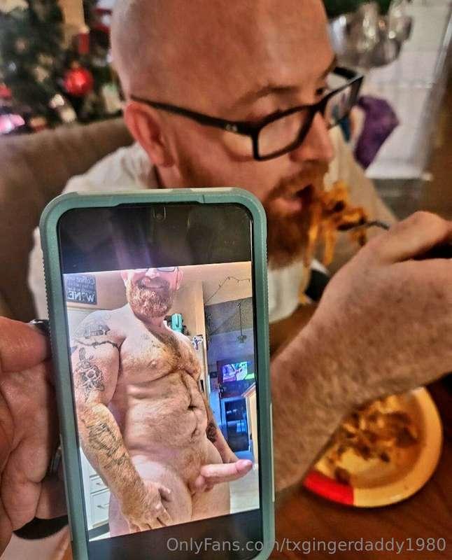 Another reminder....this time at a friend's Christmas party...