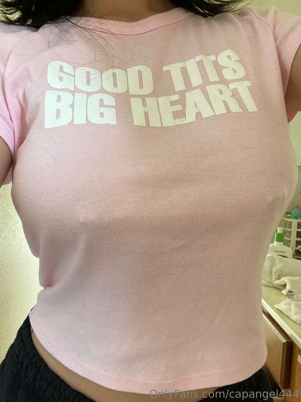 would u admit i got good tits? 🤭