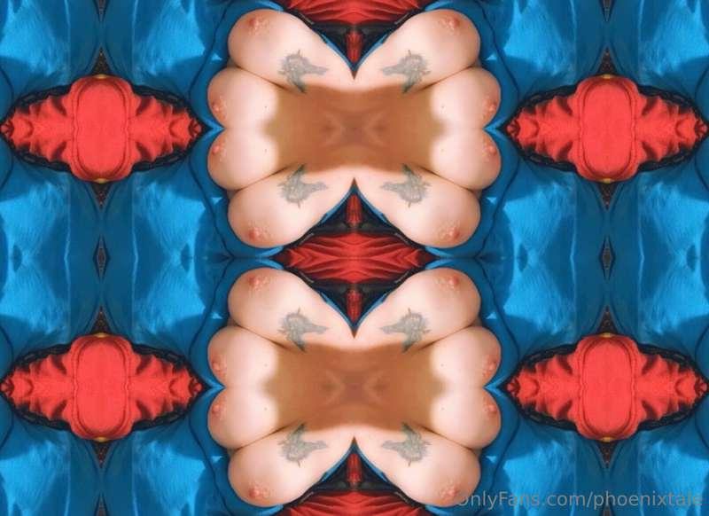 Kaleidoscope fun! How many titties do you see?
@phoenixtale8..