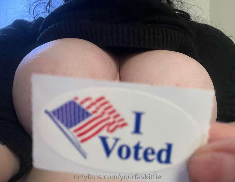 now that i’ve got your attention GO VOTE. GO VOTE. GO VOTE.