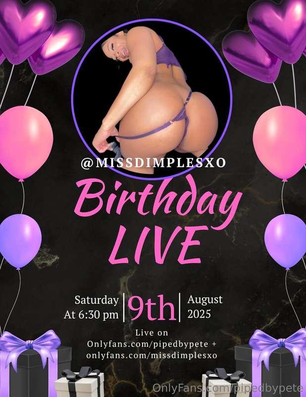 Live tonight with @missdimplesxo at 6:30 AZ time! 🙌 
