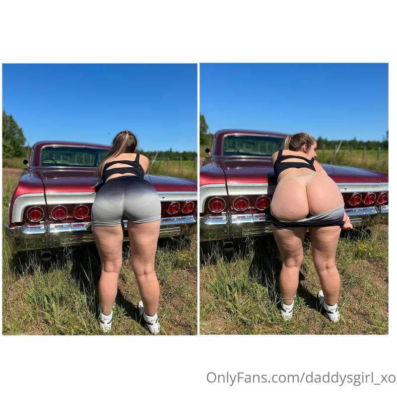 Bend me over the car and fuck me 😈